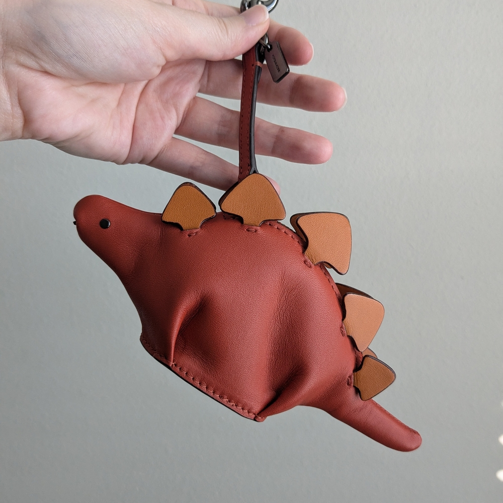 Coach Steggy Coin Pouch Key Charm